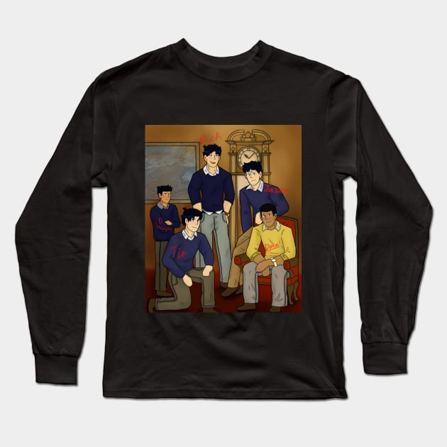 BatBros Long Sleeve T-Shirt by TheStickPeople